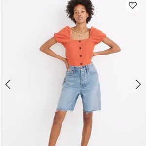 Madewell Baggy Bermuda Shorts